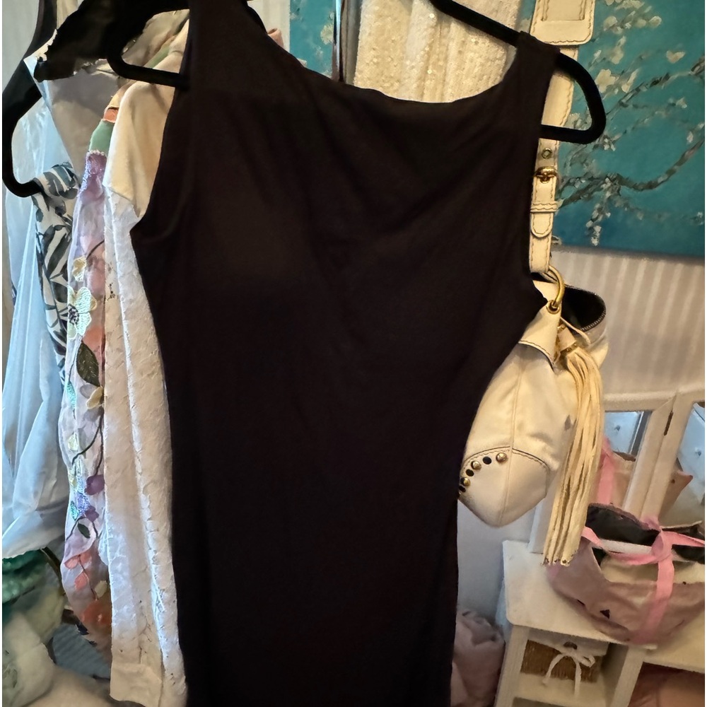 OGL Black backless dress